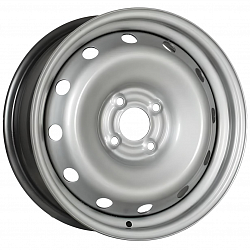 Диск Аккурайд Renault Logan 6x15 4x100 ET40 DIA 60,1 Черный